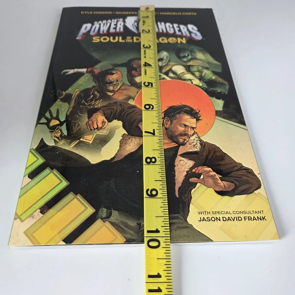 Power Rangers Soul of the Dragon Graphic Novel Boom Studios Tommy Oliver Higgins